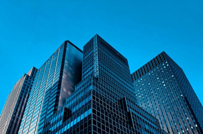 Commercial building exterior